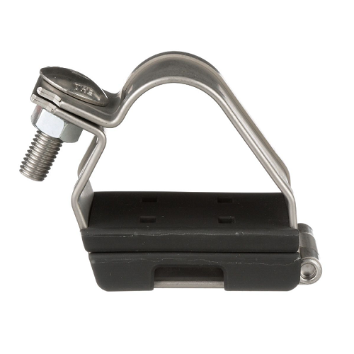 58-65mm Trefoil Cable Cleat 316L Stainless Steel TR Clamp 1Hole M8 Mount CCSSTR5865-X (Pack of 10)