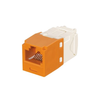 22-26 AWG Mini-Com Cat6 Plus Keyed E Jack Module TG Style UTP RJ45 CJK688TGOR