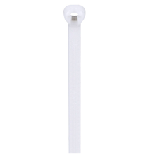 Dome-Top Stainless-Steel Locking Barb Cable Tie Miniature Nylon 6.6