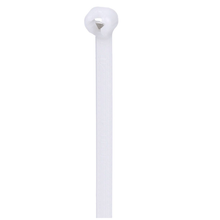 7.9x0.095 Dome-Top Stainless-Steel Locking Barb Cable Tie Miniature Nylon 6.6 BT2M-C (Pack of 100)