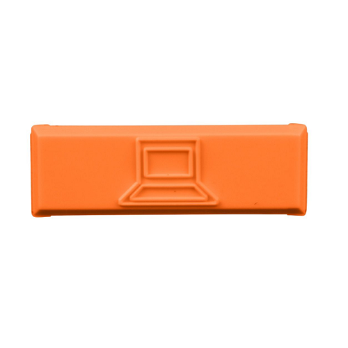 0.56x0.18 Plastic Snap Icon Data Image Faceplate ABS CIDOR-C (Pack of 100)