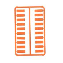 0.56x0.18 Plastic Snap Icon Data Image Faceplate ABS CIDOR-C (Pack of 100)
