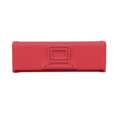 0.56x0.18 Plastic Snap Icon Data Image Faceplate ABS CIDRD-C (Pack of 100)