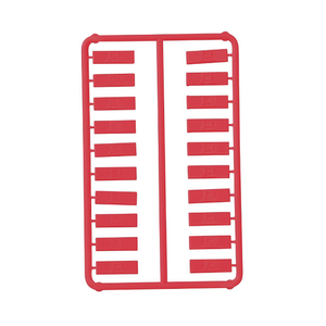 0.56x0.18 Plastic Snap Icon Data Image Faceplate ABS CIDRD-C (Pack of 100)