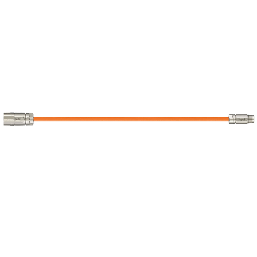 Igus MAT9461549 12 AWG 4C Round Plug Socket A / Coupling Pin B Connector PVC Siemens 6FX_002-5CQ48 SpeedTec Ext Power Cable