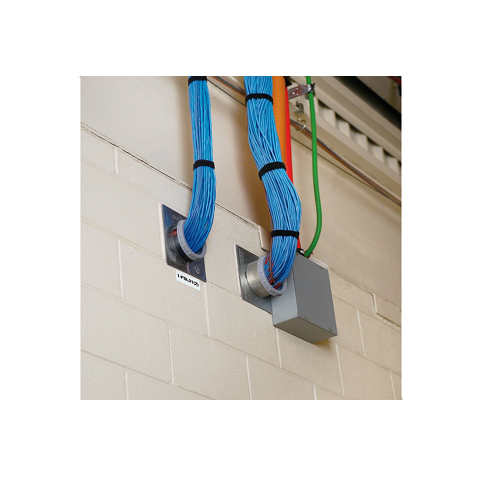 3x2.50 Thermal Transfer Raised Panel Push Button Over-Laminate Label Polyester C300X250YK