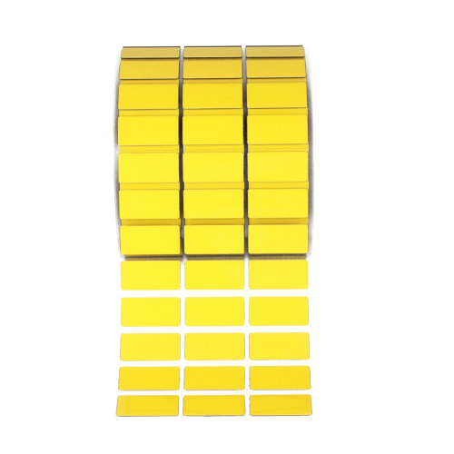 1x0.50 Thermal Transfer Raised Panel TDP Printer Label Polyester C100X050A8T (Pack of 500)