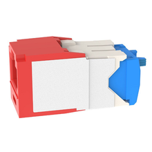 22-26 AWG Mini-Com Cat6A Keyed Jack Module TG Style UTP RJ45 CJK6X88TGRD
