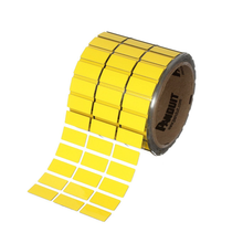 1x0.50 Thermal Transfer Raised Panel TDP Printer Label Polyester C100X050A8T (Pack of 500)