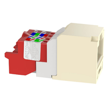 22-24 AWG Mini-Com RJ45 TP Style Cat5e UTP Jack Module Patch ABS CJ5E88TEI