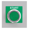 1.80x1.80 Thermal Transfer Raised Panel Push Button TDP Printer Label Polyester C180X180AST-30 (Pack of 500)