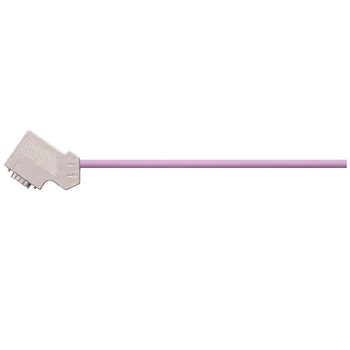 Igus BUS9041057 24 AWG 1P SUB-D 9 Poles 45° A / Open End B Connector Phoenix Contact PVC Harnessed Profibus Cable