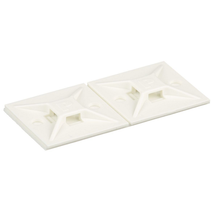 1.12x1.12 4 Way Cable Tie Mount Nylon 6.6 Rubber Adhesive Tape ABM112-A-D (pack of 500)