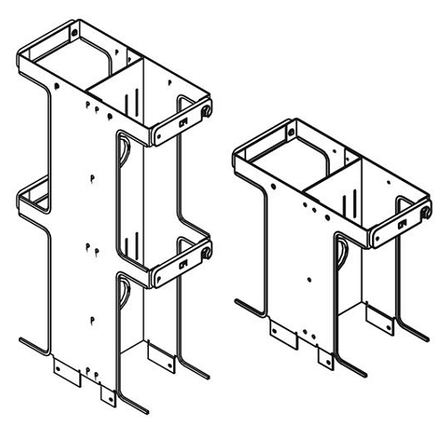 Double Sided Vertical Cabling Section Extensions 11781-701