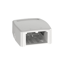 2 Port Mini-Com Surface Mount Boxe Quick Release ABS CBXQ2IW-A