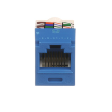 22-26 AWG Mini-Com RJ45 TP Style Cat6 Plus UTP Jack Module ABS CJ688TPBU