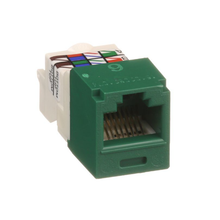 22-26 AWG Mini-Com RJ45 TP Style Cat6 Plus UTP Jack Module ABS CJ688TPGR