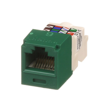 22-26 AWG Mini-Com RJ45 TP Style Cat6 Plus UTP Jack Module ABS CJ688TPGR