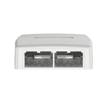 4 Port Mini-Com Surface Mount Boxe Quick Release ABS CBXQ4IW-A