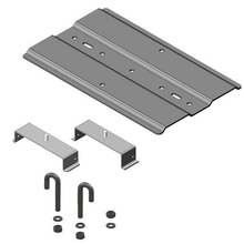 6" (150 mm) Channel Rack To Runway Mounting Plate With Bracket 13731-E24