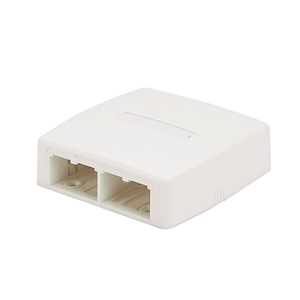 4 Port Mini-Com Surface Mount Boxe Quick Release ABS CBXQ4WH-A