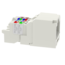 22-26 AWG Mini-Com RJ45 TP Style Cat6 Plus UTP Jack Module ABS CJ688TPIW
