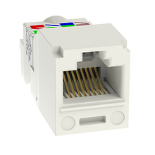 22-26 AWG Mini-Com RJ45 TP Style Cat6 Plus UTP Jack Module ABS CJ688TPIW