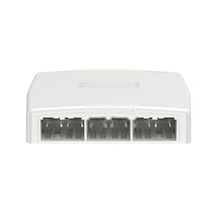 6 Port Mini-Com Surface Mount Boxe Quick Release ABS CBXQ6WH-A