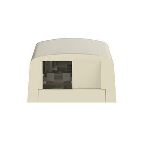 2 Port Mini-Com Surface Mount Boxe Elongated ABS CBX2EI-AY