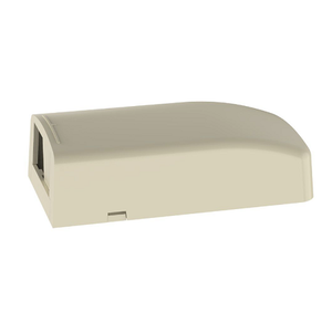 2 Port Mini-Com Surface Mount Boxe Elongated ABS CBX2EI-AY