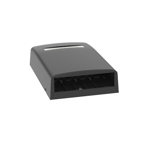 4 Port Mini-Com Surface Mount Boxe Elongated ABS CBX4BL-AY