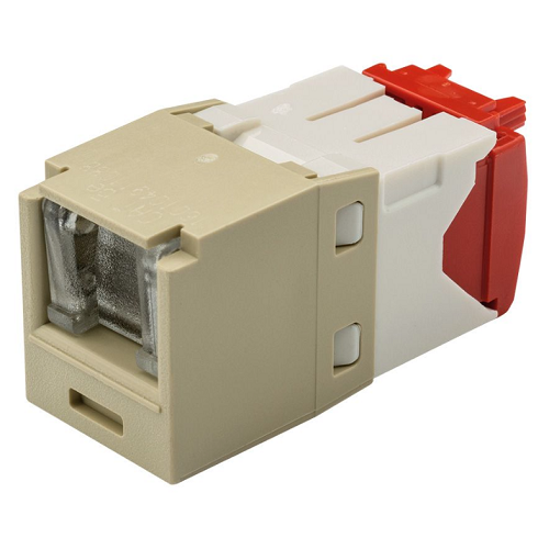 22-26 AWG Mini-Com Cat5e Shuttered Jack Module RJ45 TG Style CJH5E88TGEI