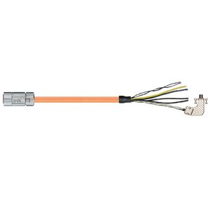 Igus Single SpeedTec DIN Connector Allen Bradley 2090-CSBM1DE Power Cable
