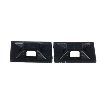 0.75x0.75 4 Way Cable Tie Mount UV ABS Acrylic Adhesive Tape ABMM-AT-C0 (Pack of 100)