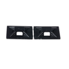 0.75x0.75 4 Way Cable Tie Mount UV ABS Acrylic Adhesive Tape ABMM-AT-C0 (Pack of 100)