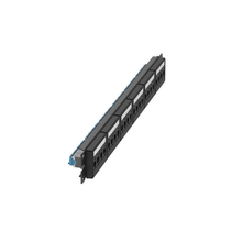 24 Port Mini-Com Cat6A Modular Patch Panel Kit CRS 1RU CPPKL6ATG24WBL