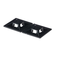 0.75x0.75 4 Way Cable Tie Mount UV ABS Acrylic Adhesive Tape ABMM-AT-C0 (Pack of 100)