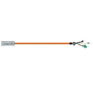 Igus MAT9750507 16/4C 16/1P Unidrive Round Plug Socket PVC Control Techniques PB B G A B XXX Pre-Assembled Servo Motor Cable