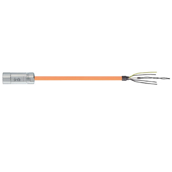 Igus MAT9751720 (4G1.0+(2x0.75)C+(2xAWG22)C)C Single SpeedTec DIN Connector Allen Bradley 2090-CSWM1DG-18AF Power Cable