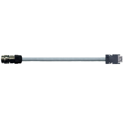 Igus Circular Plug A / SUB-D Pin B Connector Mitsubishi Electric Motor Cable