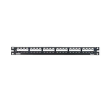 Mini-Com All Metal Patch Panel Strain Relief Bar Flat Shielded