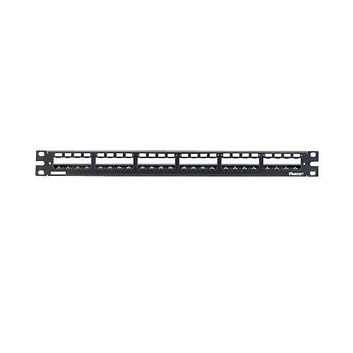 Mini-Com All Metal Patch Panel Strain Relief Bar Flat Shielded