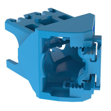 Mini-Com Cat Left/Right 45 Angle Wire Cap TG Style UTP Module