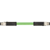 Igus MAT904125431 22 AWG 2P M8 Pin Straight A/B Connector PUR Industrial Profinet Cable