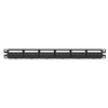 24 Port Mini-Com Cat6A Modular Patch Panel Kit CRS 1RU CPPKL6G24WBL