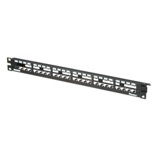 Mini-Com All Metal Patch Panel Strain Relief Bar Flat Shielded