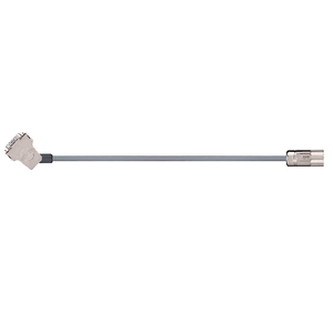 Igus MAT9670002 26/5P 20/2C 17-Pin Female Speedtec/15-Pin Male DSUB Connector PVC B&R i8BCExxxx.1111A-0 EnDat Cable