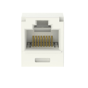 1 Port 28-30 AWG Mini-Com Cat6A 10Gig Jack Module TG Style UTP RJ45 CJT6X88TGIW