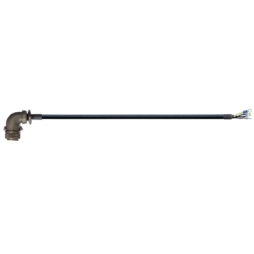 Igus Circular Angle Plug Socket A / Open End B Connector Omron Motor Cable