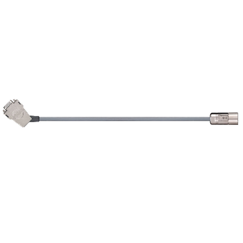 Igus MAT9840101 (3x(2x0.25))C 12-Pin Female Intercontec/9-Pin Male DSUB Connector PUR B&R i8CRxxx.12-1 Resolver Cable
